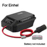 18V To 12V Step Down Battery Converter Adapter With Cigarette Lighter Socket For Power Tools 10