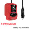 Portable 18V Battery Car Charger With Cigarette Lighter Plug And LED Indicator 7