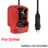 Portable 18V Battery Car Charger With Cigarette Lighter Plug And LED Indicator 9