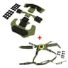 Tactical Helmet Suspension System With Memory Foam Padding For FAST MICH Helmets 9