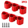 108V 12V Wall Mounted Battery Holder Rack For Organized Power Tool Storage  12PCS 7