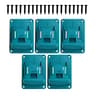 Wall Mount Power Tool Holder And Battery Storage Bracket For Organized Workshops 8