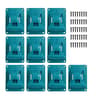 Wall Mount Power Tool Holder And Battery Storage Bracket For Organized Workshops 9