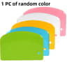 Colorful Plastic Dough Scraper And Cake Smoothing Tool 8