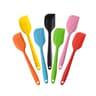 1pc Heat Resistant Silicone Baking Scraper For Cake Smoothing And Mixing 8