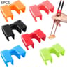 6 Pcs Reusable Chopstick Helpers For Kids And Adults 7