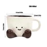 Cute Ceramic Coffee Mug With Feet Decorative Novelty Cup 6