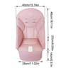 Soft PU Leather Baby High Chair Seat Cover Replacement 9