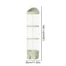 Vertical Clear Stuffed Animal Storage Tube Organizer 6