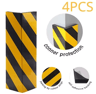 Car Foam Warning Sign Bumper Protector Self Adhesive Reflective Safety Strip For Garage Walls 5