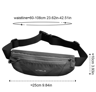 WRELS Running Sports Belt Waterproof Waist Pack With Pockets For Marathon Jogging And Cycling Unise 1