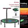 Home Fitness Trampoline Indoor Jumping Bed For Kids And Adults 6