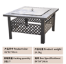 Outdoor Stove Grill Set Tea Brewing And Barbecue Heating Table With Grill Rack 9