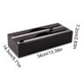 Bamboo Cling Film Tin Foil Cutter Box Kitchen Organizer With Built In Cutter 1 Pc 4