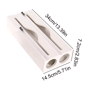 Bamboo Cling Film Tin Foil Cutter Box Kitchen Organizer With Built In Cutter 1 Pc 6