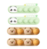 Capybara Desktop Cable Organizer Cute Silicone Punch Free Holder For Charging And Data Cables 1