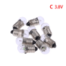 10PCS Miniature Light Bulbs 15V 25V 38V Small Round Bulbs For Student Experiments 3