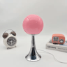 Glass Round Table Lamp Elegant Bedside And Desktop Night Light For Cozy Room Atmosphere 2