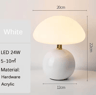Decorative USB Table Lamp Soft Ambient Desk And Night Light In Pink Orange Red White And Beige 4