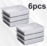 6 Piece Stainless Steel Food Storage Container Set Large Capacity Kitchen Essentials 1
