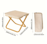Portable Multifunctional Outdoor Folding Stool  Ultralight Picnic Camping  Fishing Chair 2