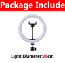 LED Selfie Ring Light With Phone Holder Portable Ring Lamp For Video Photography And YouTube 2
