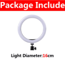 LED Selfie Ring Light With Phone Holder Portable Ring Lamp For Video Photography And YouTube 3