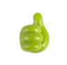 Mini Silicone Cable Organizer Clips 10 Pack Thumb Style Cord Holders For Charging Cables And Earpho 2