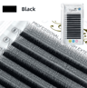 Yelix 2D Y Shape Volume Lash Extensions Dark Brown Ultra Thin Premade Fans 2