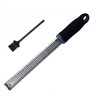 LMETJMA Stainless Steel Lemon Zester  Citrus Cheese Grater  Handheld Kitchen Zester For Garlic Ging 1