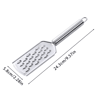 Premium Stainless Steel Kitchen Grater  Lemon Cheese  Vegetable Slicer For Ginger Potato And More 2