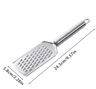 Premium Stainless Steel Kitchen Grater  Lemon Cheese  Vegetable Slicer For Ginger Potato And More 4