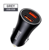 Baseus 60W Metal USB Type C Car Charger With PD 27W  QC 40 Fast Charging 2