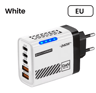 240W GaN 5 Port USBC Fast Charger With EU US Plug For Laptop And Phone 3