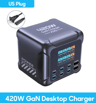 Ubigbuy 300W GaN 6 Port USBC Charging Station With PD 100W And Digital Display 5