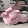 YNPO EVA Platform Slippers For Women Thick Sole Non Slip Summer Beach Slides 2