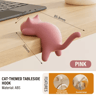 Cute Cat Table Keychain Hook Desktop Key Organizer 2