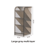 Matte Kawaii Large Capacity Desk Pen Holder Organizer 6