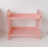 Detachable Folding Double Layer Desktop Storage Rack For Office And Under Desk Use 5