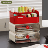 3 Layer Desk Organizer With Drawers For Office And School Supplies 3