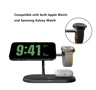 PowerNest 3in1 Wireless Charging Stand  Fast Charging Station For IPhone Apple Watch  AirPods 2
