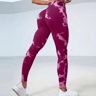 TieDye ButtLifting Yoga Leggings  High Waist SlimFit Fitness Leggings 2