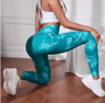 TieDye ButtLifting Yoga Leggings  High Waist SlimFit Fitness Leggings 9