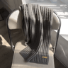 CozyCable Cashmere Knit Scarf  Chunky Winter Wrap Scarf For Women  Men 3