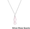 AmoraGem Amethyst Crystal Necklace  Elegant Wire Wrapped Crystal Pendant Hexagonal Stone 4