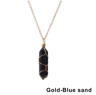 AmoraGem Amethyst Crystal Necklace  Elegant Wire Wrapped Crystal Pendant Hexagonal Stone 8