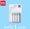 Deli Refillable Glue Stick  Quick Dry NonToxic Washable Adhesive 1