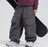 GSOU SNOW Ski Overalls Waterproof Thermal Snowboard Pants For Men  Women 1