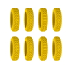 8 Piece Silicone Luggage Wheel Covers Noise Reducing Suitcase Caster Protectors For Smooth Travel 4