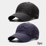 Mens QuickDry Running Cap Lightweight Breathable Outdoor Sun Baseball Hat 4